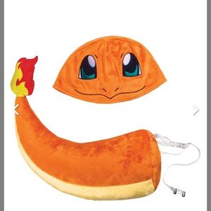 Pokemon Charmander Adult Accessory Kit Hat and Tail